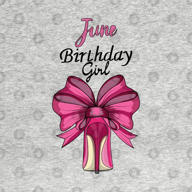 June Birthday Girl by Designoholic